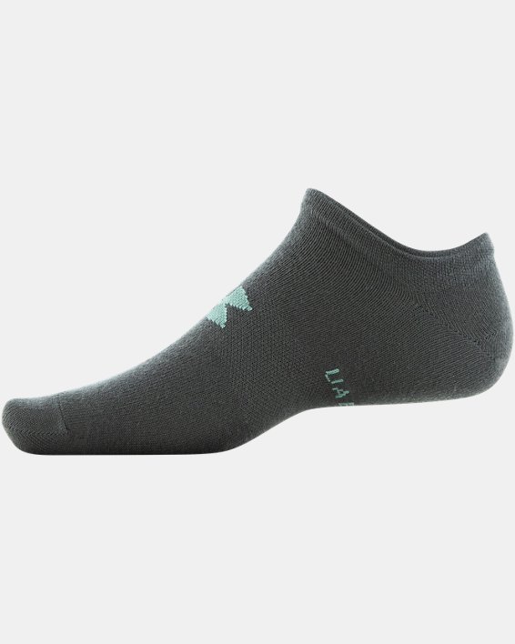 Men's UA Essential Lite 6-Pack Socks, Green, pdpMainDesktop image number 16